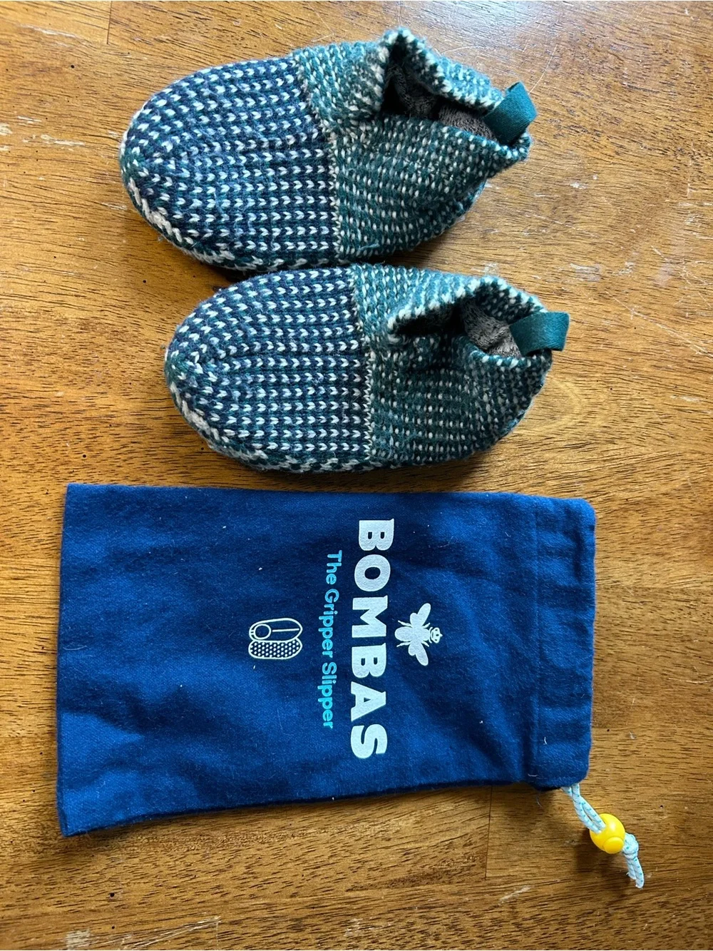 Bombas Toddler Gripper Slipper Cozy Loungewear Shoes 5-7